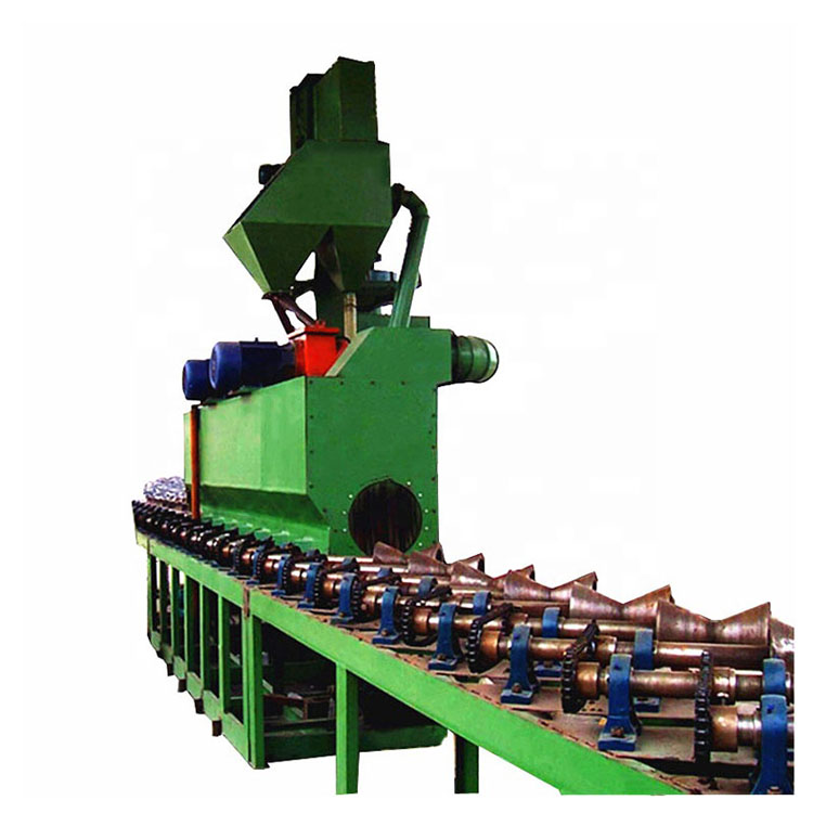 Ŝtalo Pipe Shot Blasting Machine